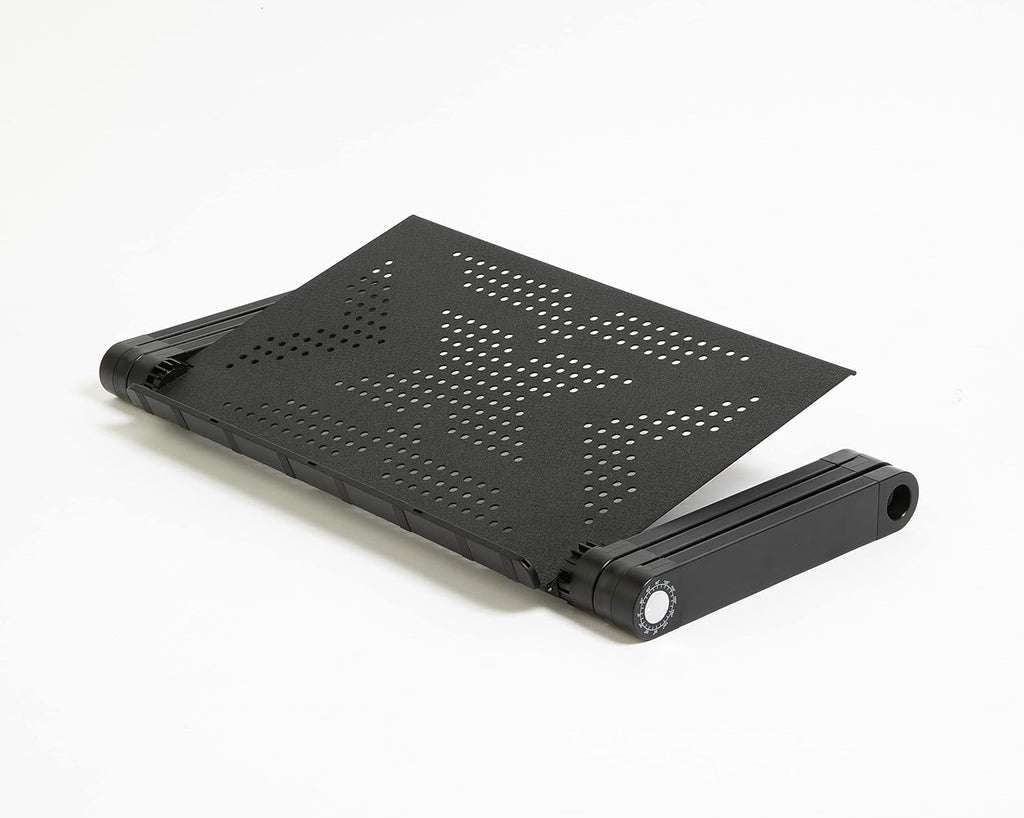 Black Pack of 2 Folding Laptop Table P449974