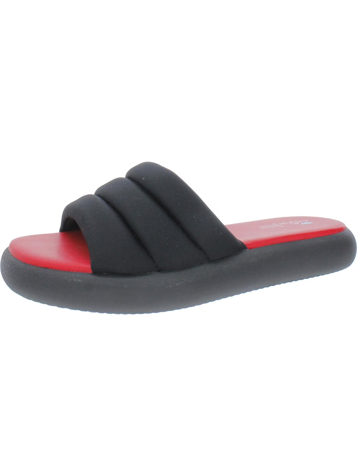 Aqua Womens Open Toe Cushioned Footbed Pool Slides V927545