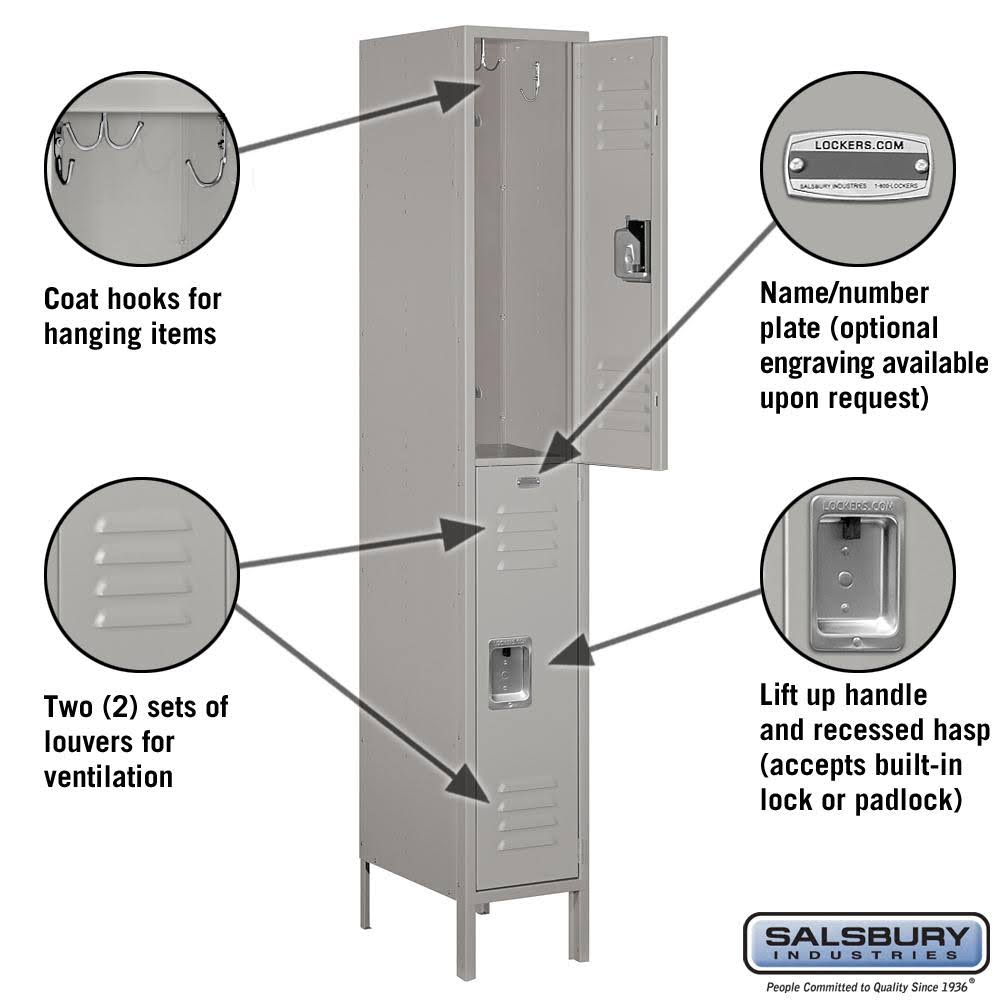 Blue Metal Locker S866583