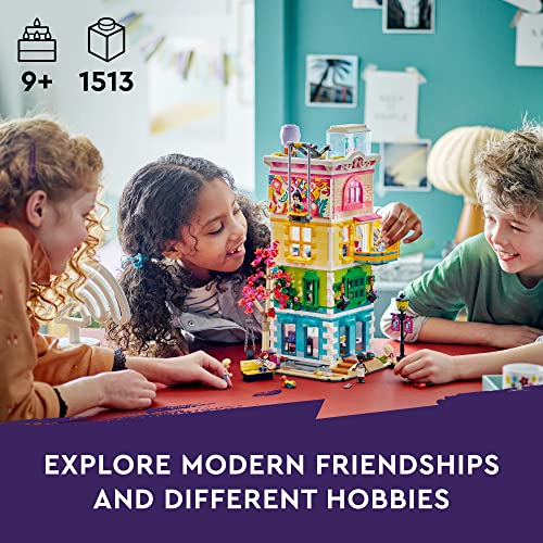 Building Toy Set with 6 Mini-Dolls and Pet Dog L28274