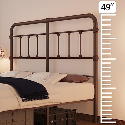 King Size Metal Bed Frame with Headboard N38702