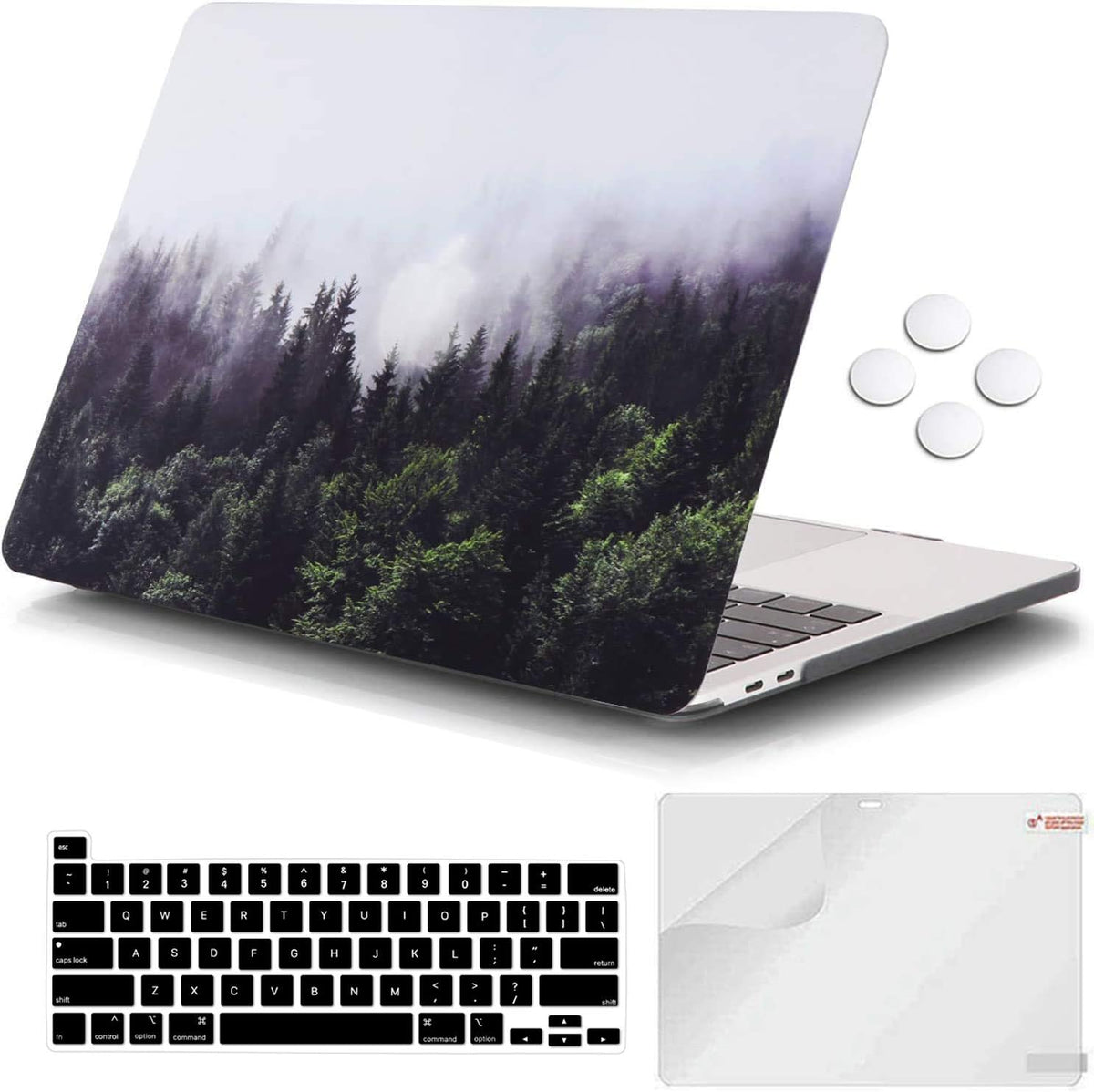 Slim Protective Cover for MacBook Pro 16 Inch 2019 Release A2141 - Nordic Marble L523