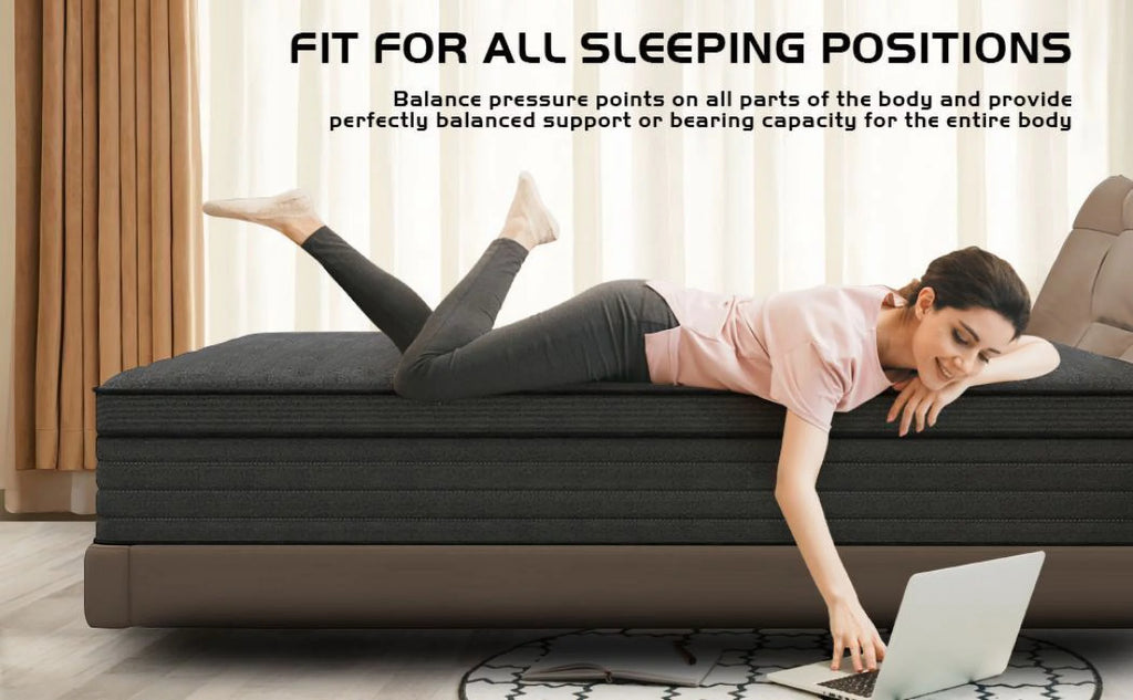 14 Inch Memory Foam Pocket Spring Twin Mattress U2817