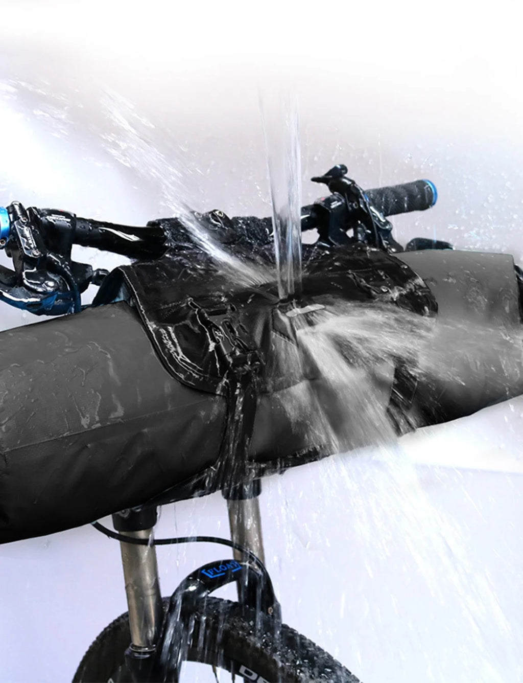 Waterproof Bike Handlebar Bag with Detachable Cycling Dry Pack (3-7L) H217155