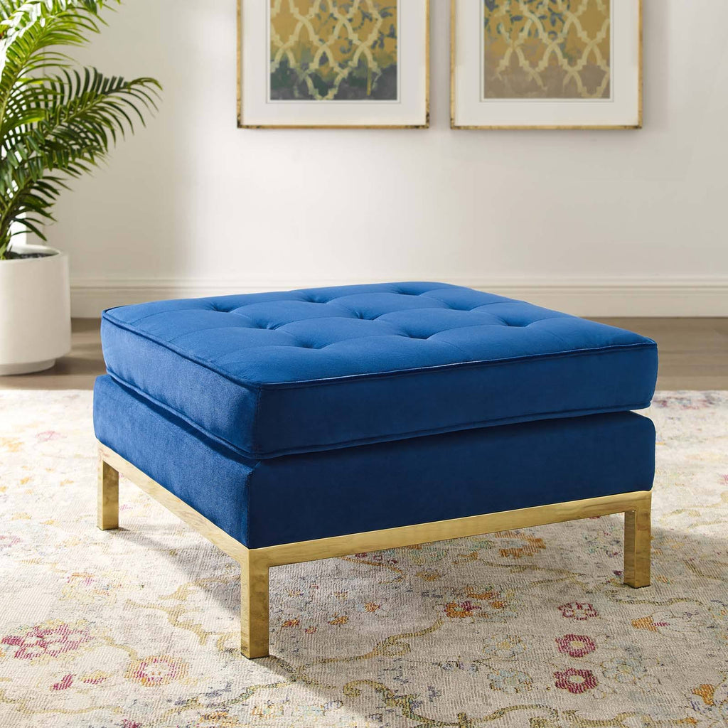 Velvet Ottoman E847
