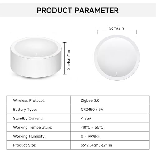 ZigBee Smart Knob Switch Wireless Rotatable Dimmer Switch Y1674