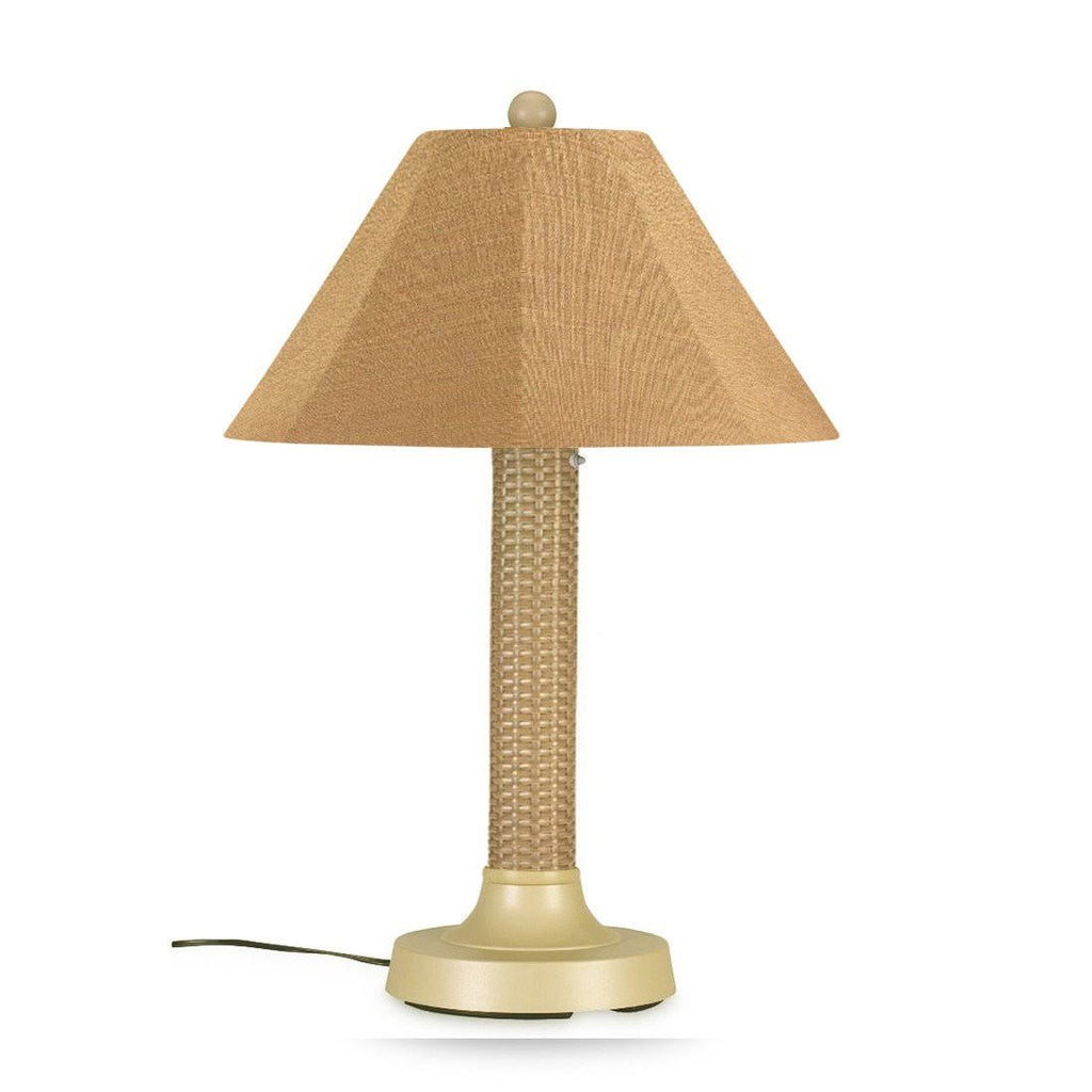 34x22 Table Lamp with Wicker Body W917