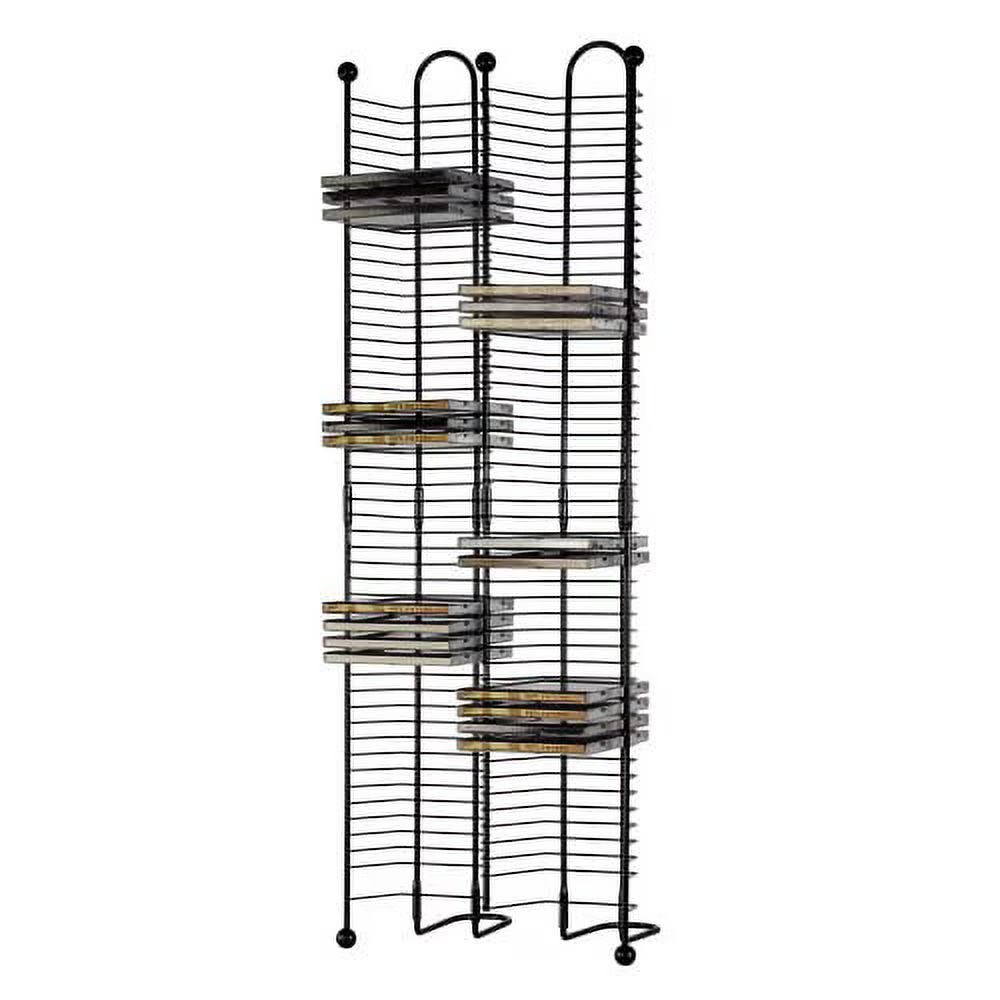 100 CD Tower Gunmetal Metal Balls I28154