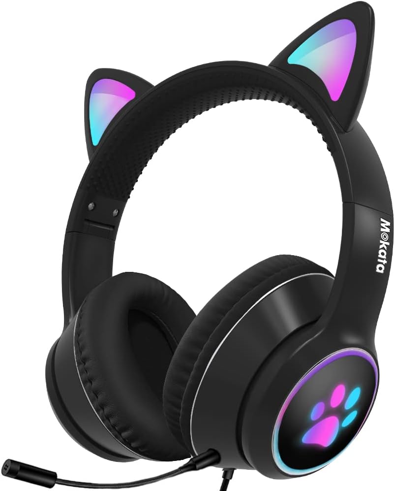 Navy Blue Wired Over Ear Gaming Headset with Microphone A86702