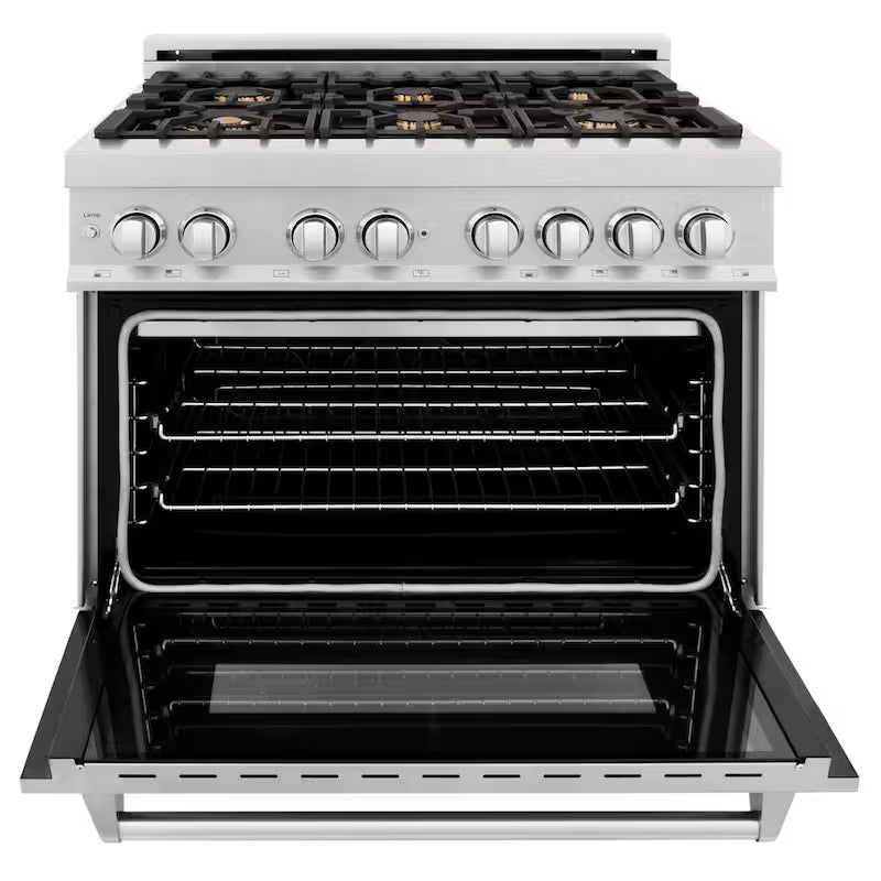 6 Burner Dual Fuel Range with Griddle Z356600