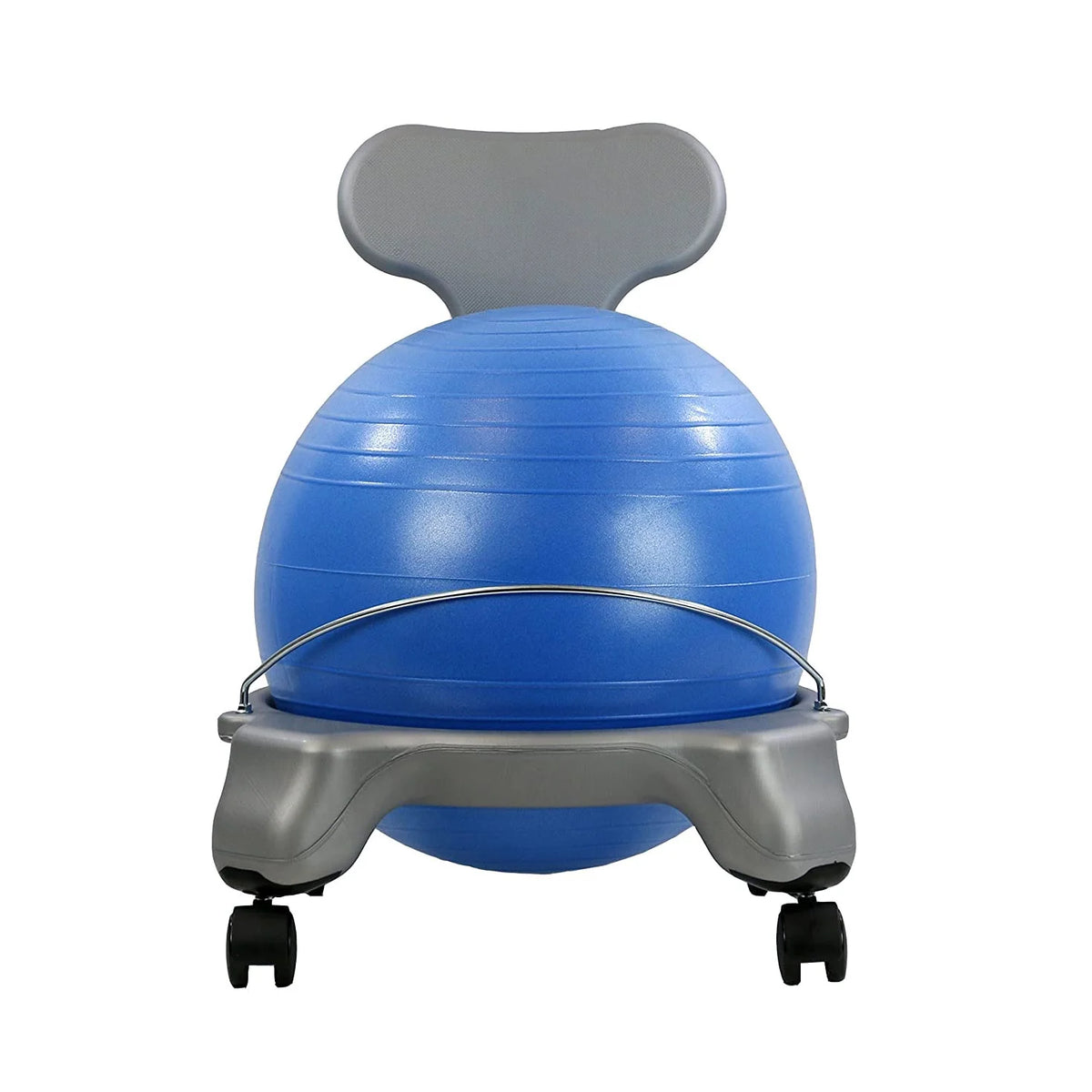 Plastic Mobile Ball Chair with Back J78273