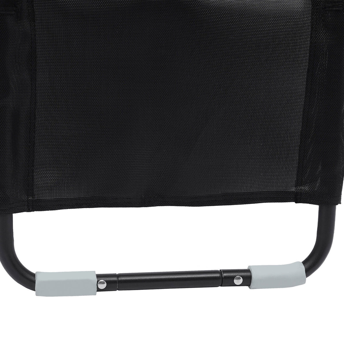 Trampoline Ladder with Slide & Rock Wall Climber M559331