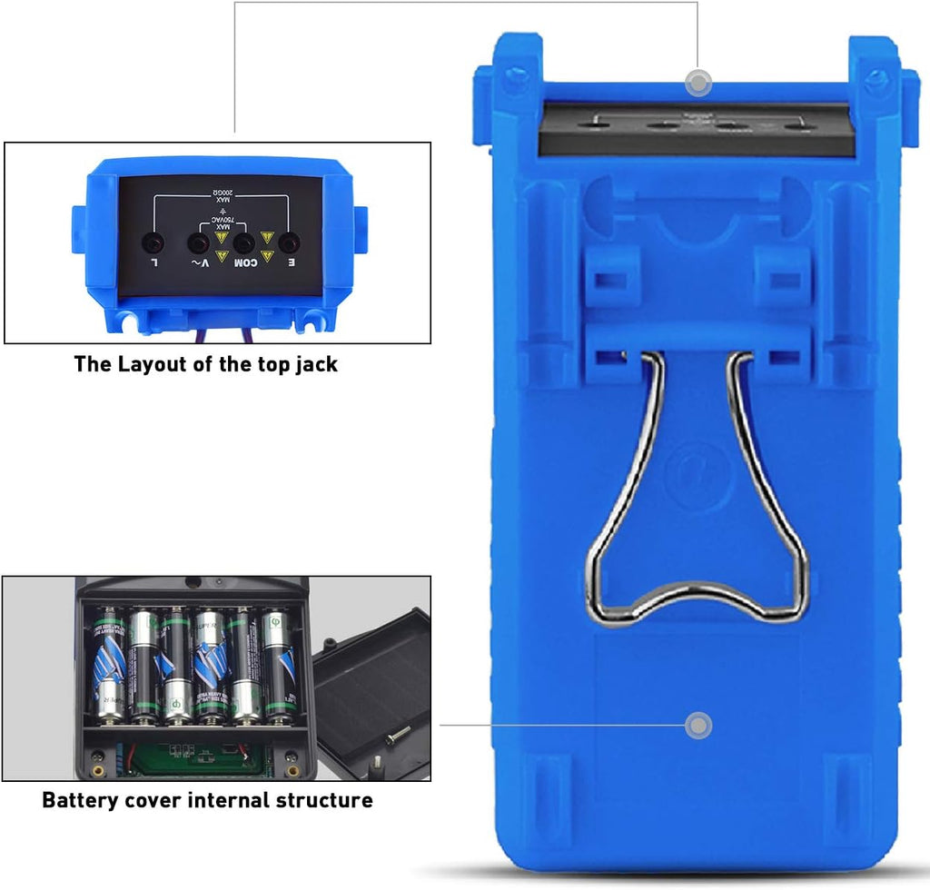 Digital Insulation Resistance Tester 5000V 200G ohms Auto Ranging Voltmeter N80824
