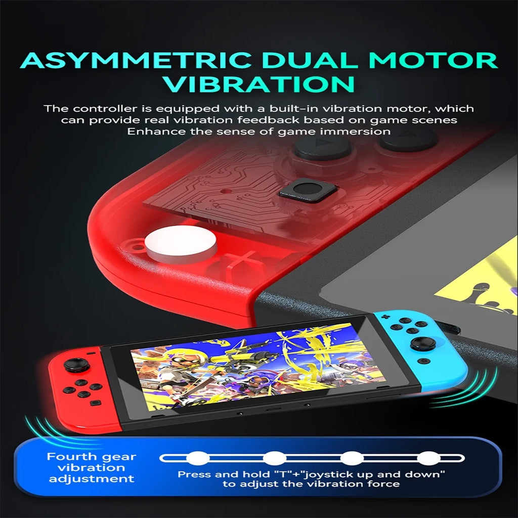 Blue-Red Wireless Bluetooth Controller for Nintendo Switch Z5121