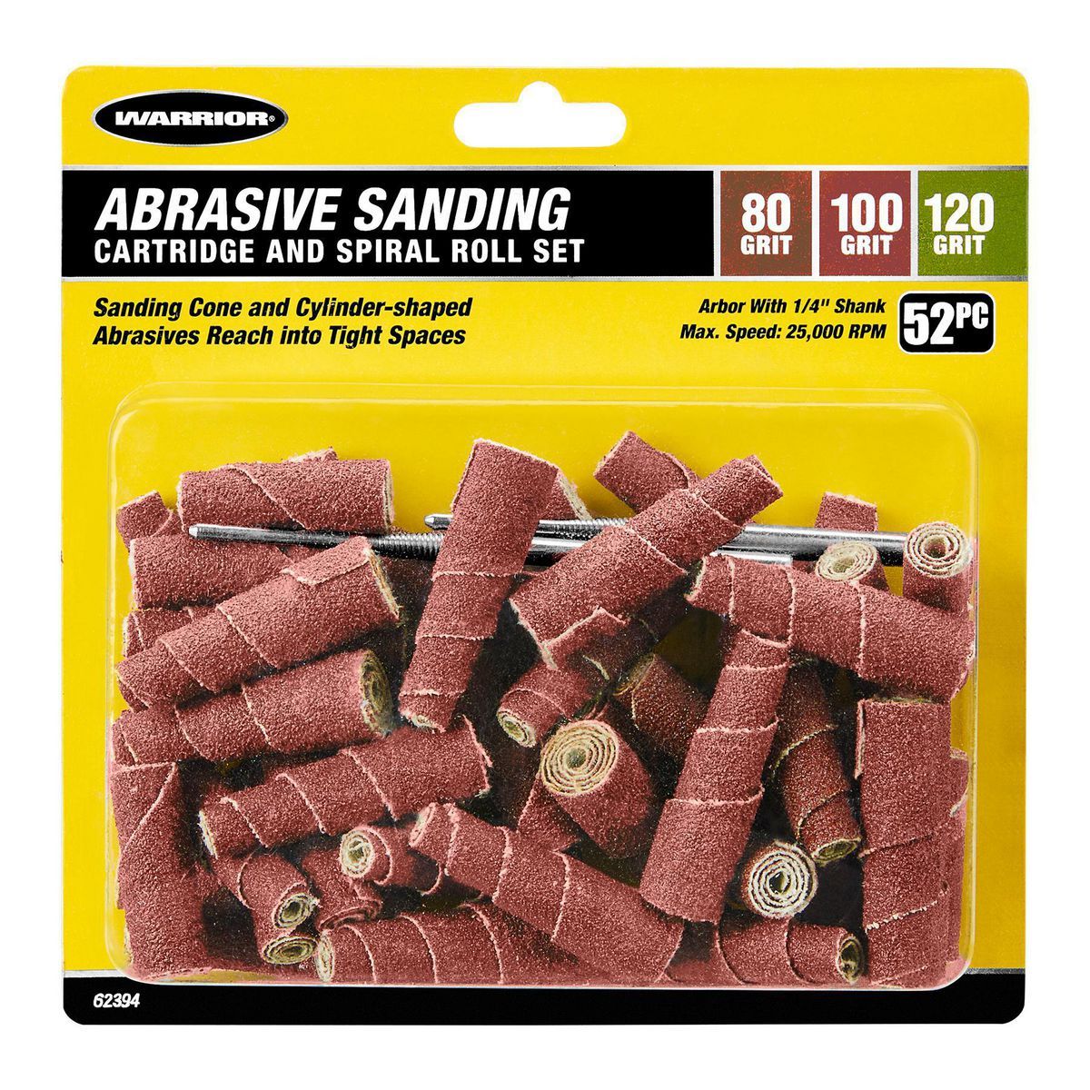 Sanding Cone Set, 52 Piece J515165