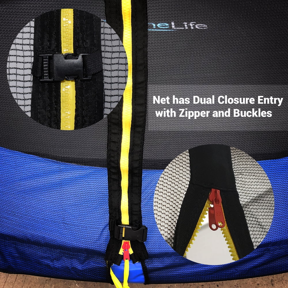 10 ft. Outdoor Trampoline with Safety Net Cage Y141