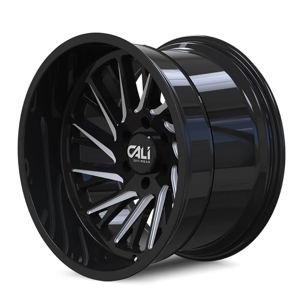 Gloss Black/Milled 24x14 6-139.7 -76mm 106Mm A287480