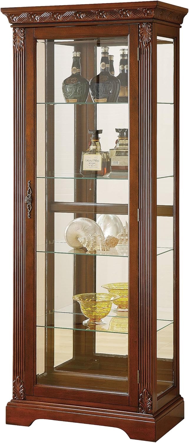 Cherry Curio Cabinet N525190