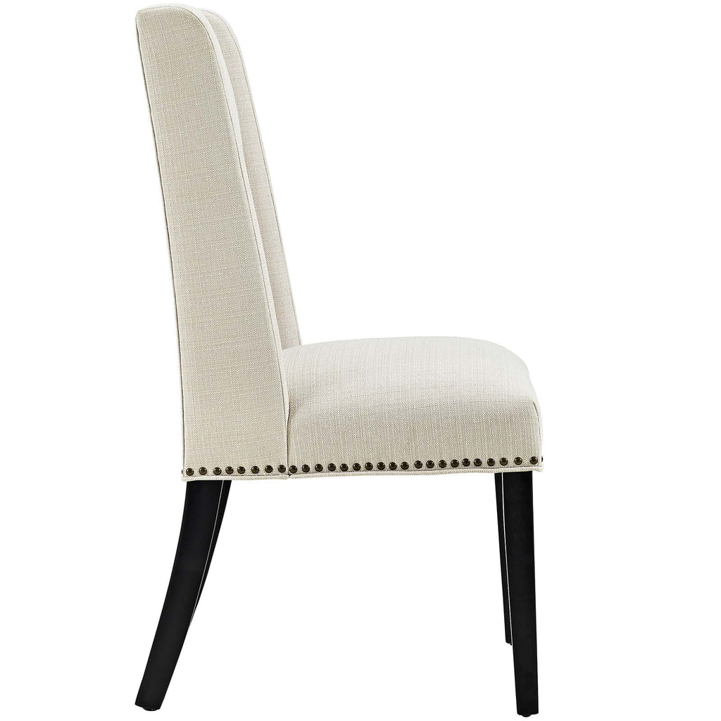 Beige Fabric Dining Chair Y65514