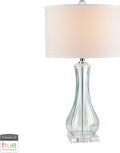 Translucent Light Green Glass Table Lamp C74685