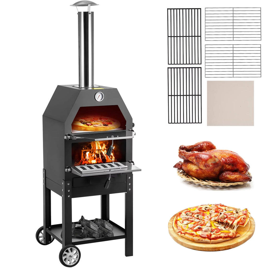 Portable Wood Fired Pizza Oven D10951