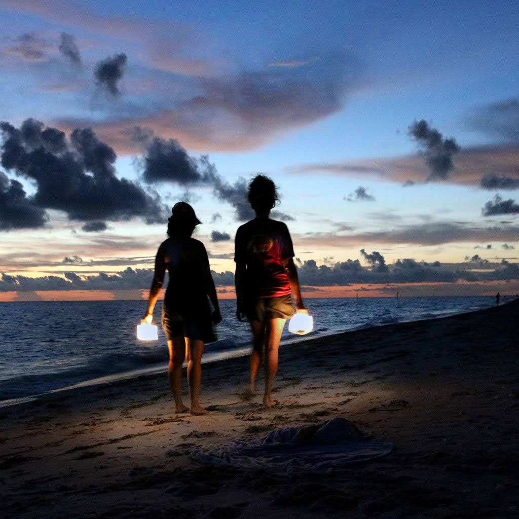 6'' Solar Powered Integrated LED Outdoor Floating Light X7541