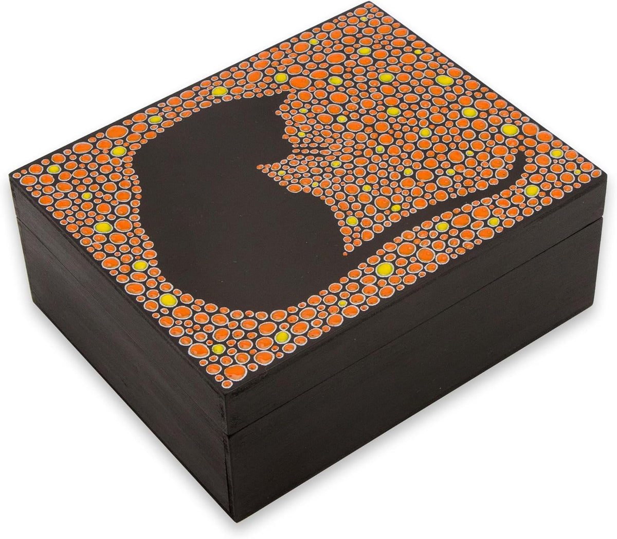 Azure Wood Jewelry Box N3374