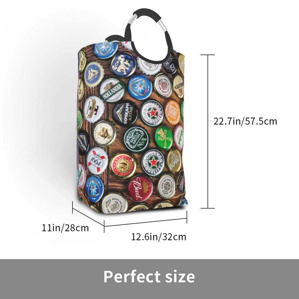 Large Canvas Fabric Laundry Hamper N854554