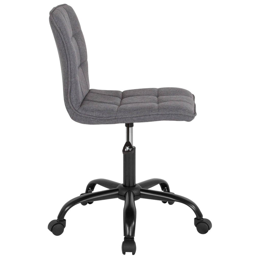 Gray Fabric Office Task Chair A5381