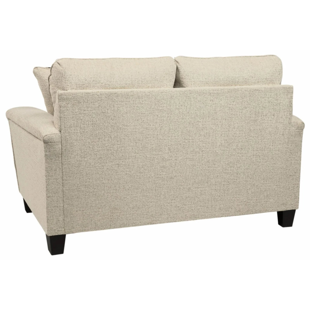 Smoke Gray Fabric Loveseat Y627136