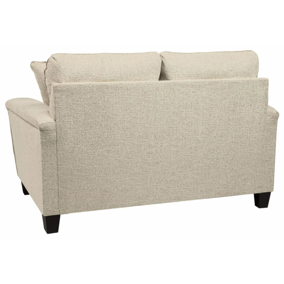 Smoke Gray Fabric Loveseat Y627136