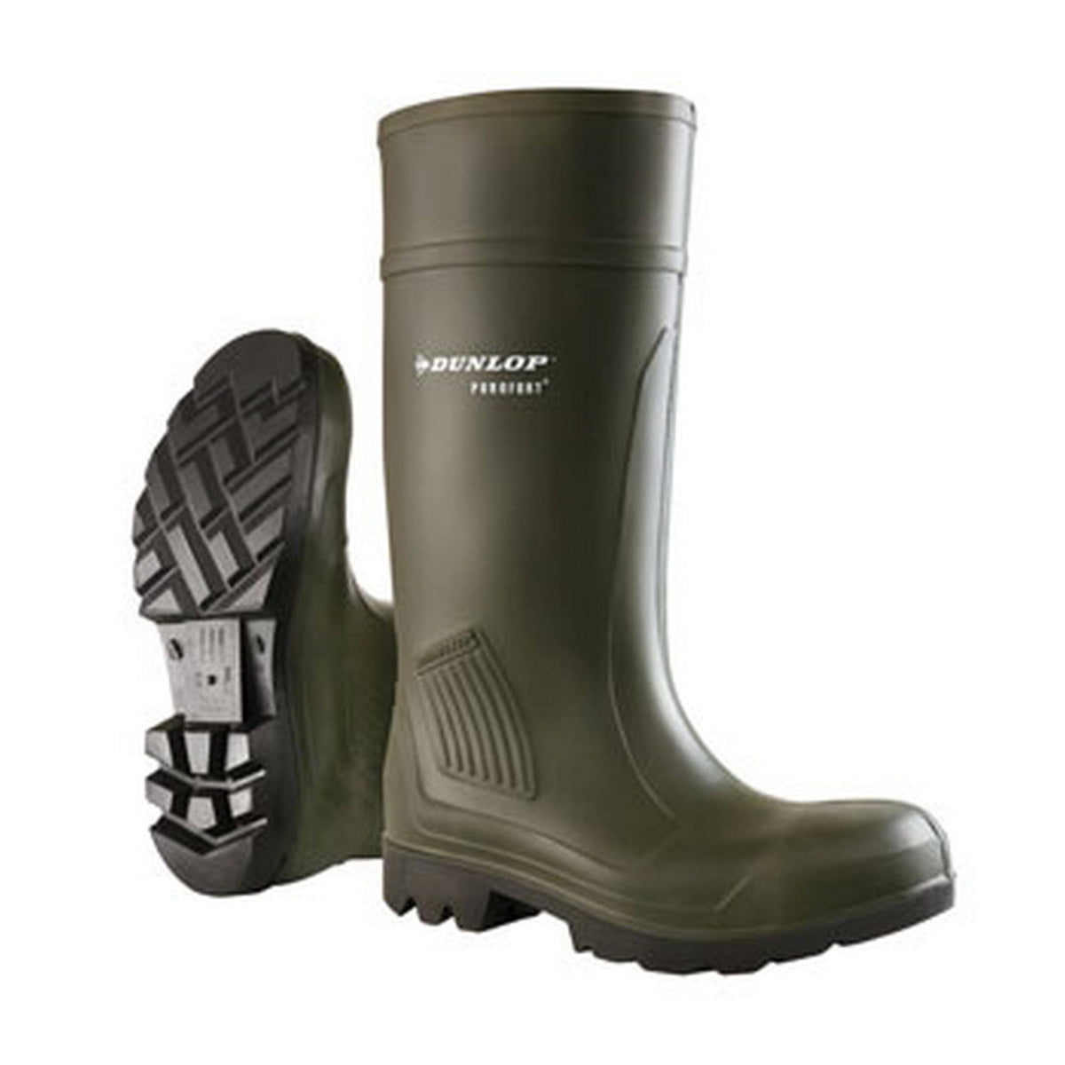 Green Full Safety Wellies F9684
