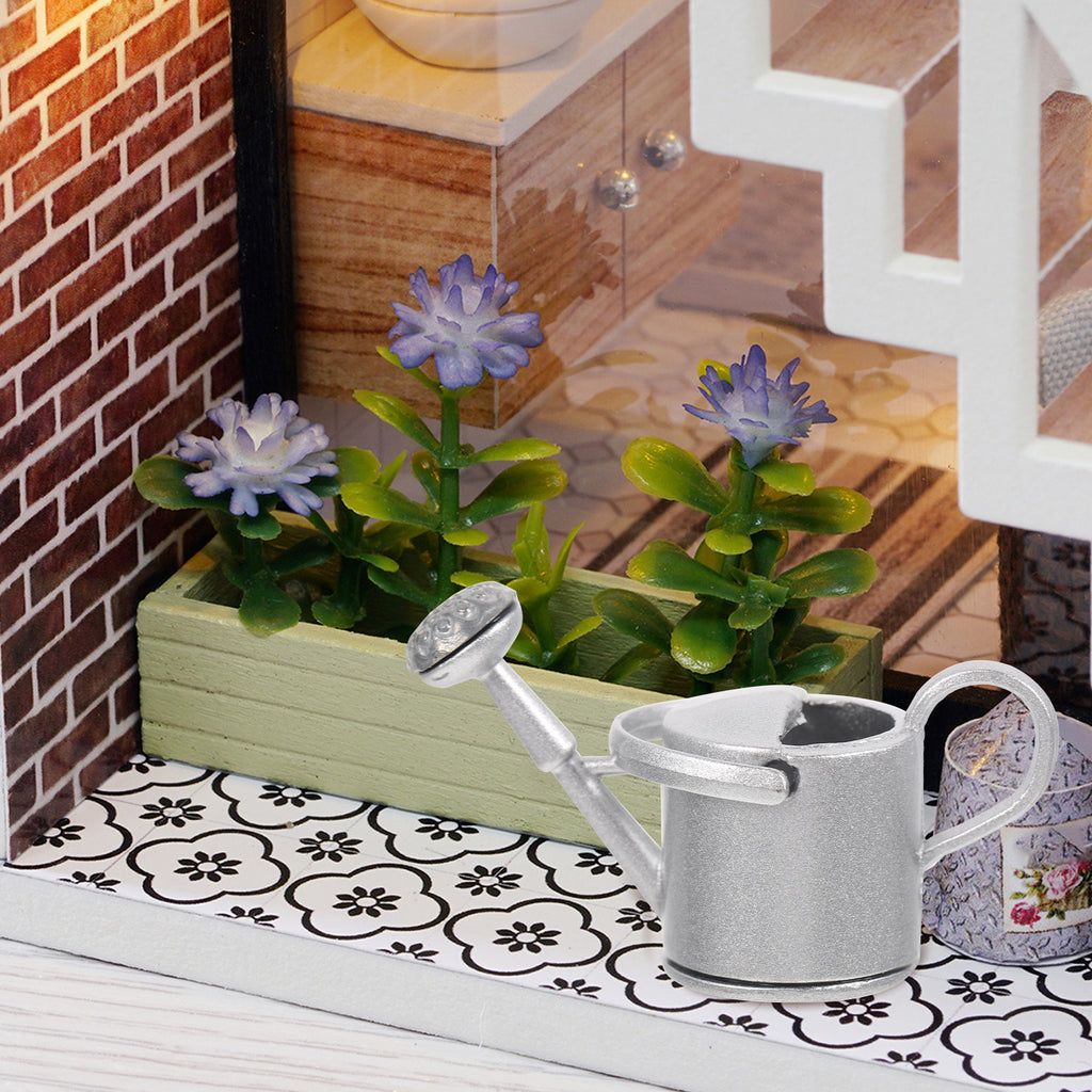 6 Pcs Tin Watering Can L665