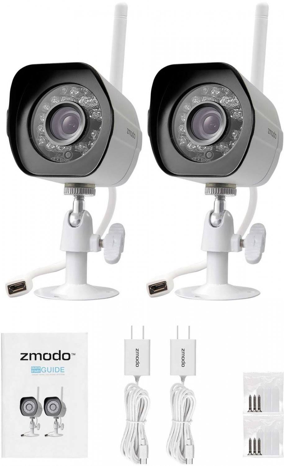 2 Pack 720p HD Outdoor Security Cameras G976312
