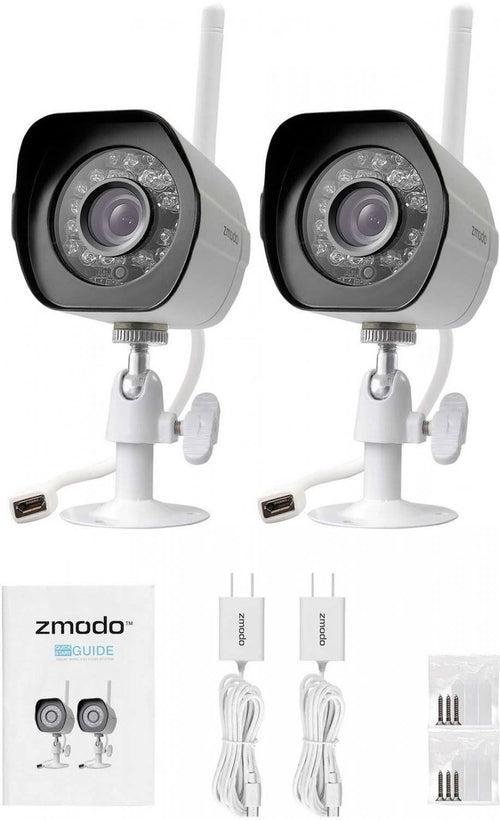 2 Pack 720p HD Outdoor Security Cameras G976312