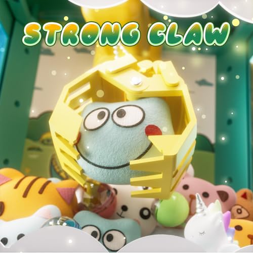 Claw Machine with Lights & Music, Includes 45 Toys E161