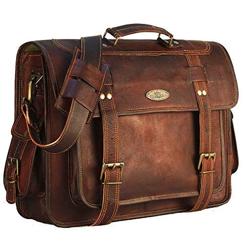 Full Grain Leather Messenger Bag O351