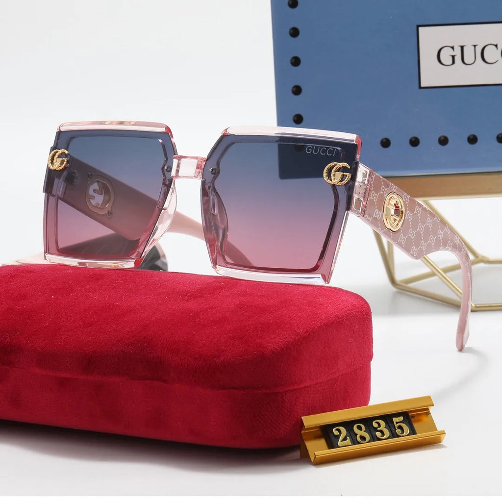 Square Thread Double G Polarized Sunglasses G1590