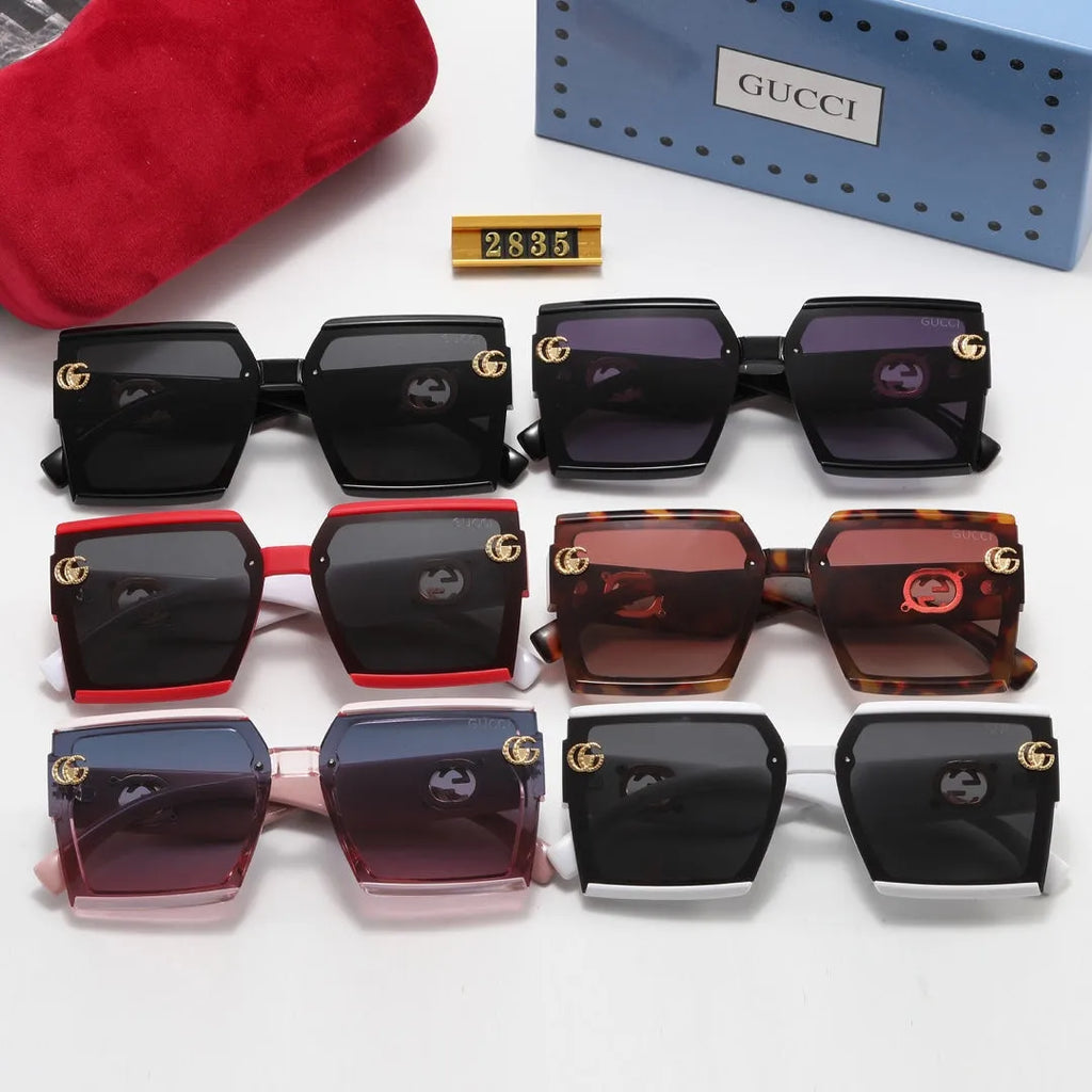 Square Thread Double G Polarized Sunglasses G1590