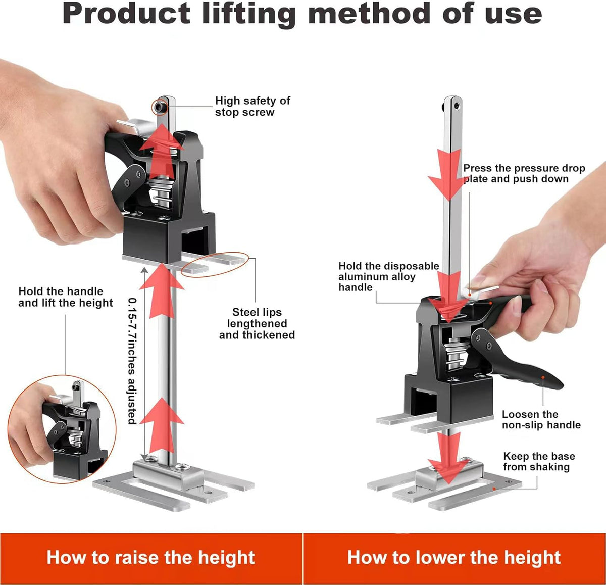 Labor Saving Arm Tool Jack 2 Packs P172