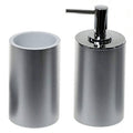 Silver Bathroom Accessory Set L9959