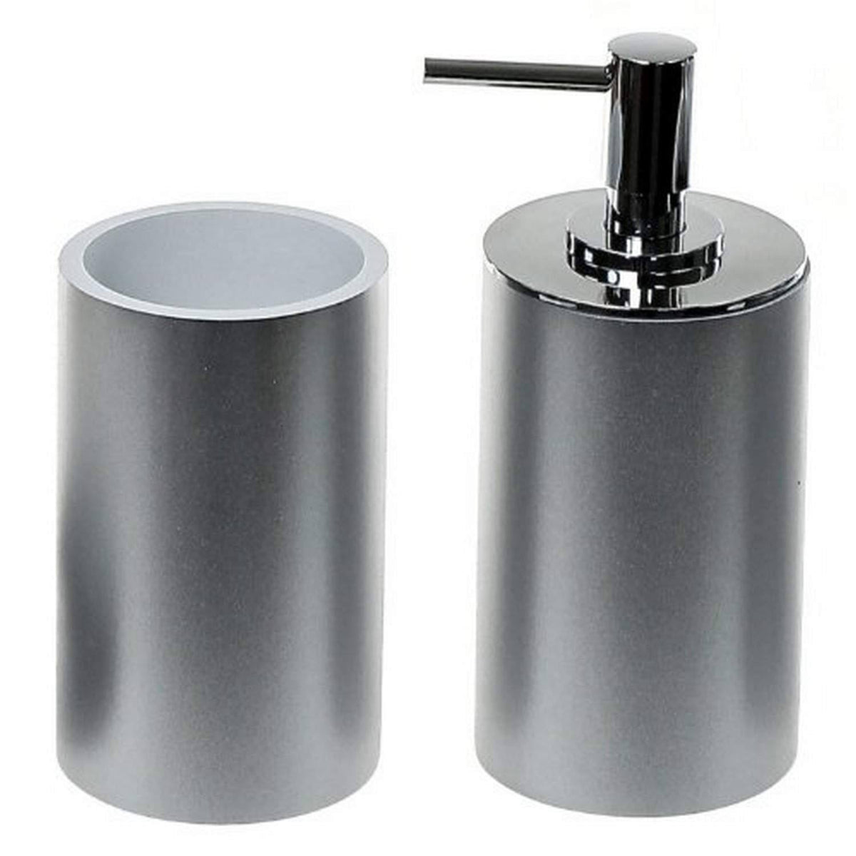 Silver Bathroom Accessory Set L9959