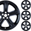 20" Gloss Black Wheel Skin Set ABS Plastic B5764