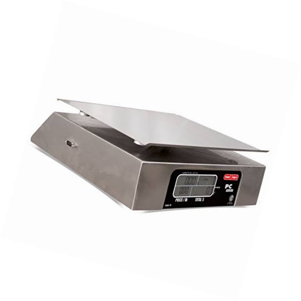 Electronic Price Computing Scale with Rechargeable Battery, Stainless Steel R316