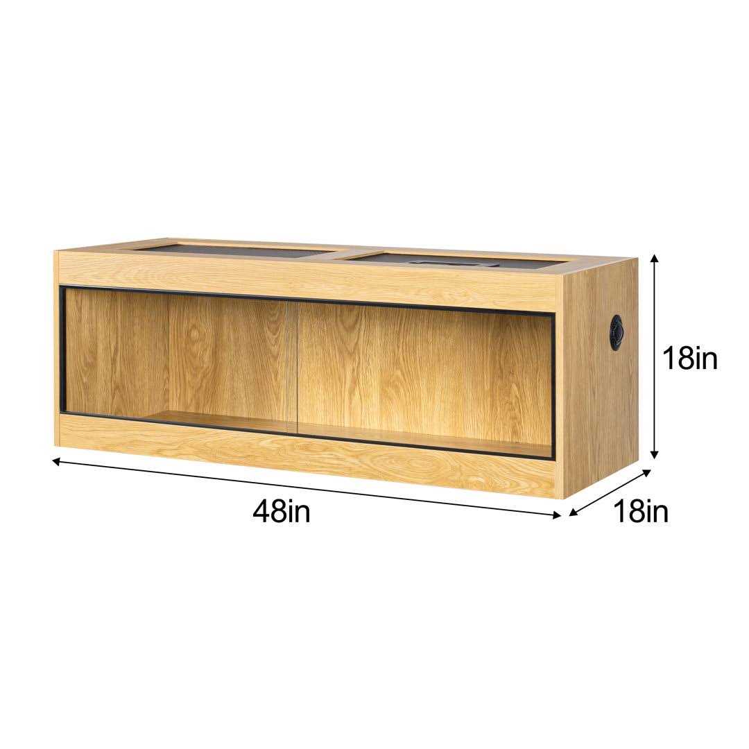 64 Gallon Wooden Terrarium A215