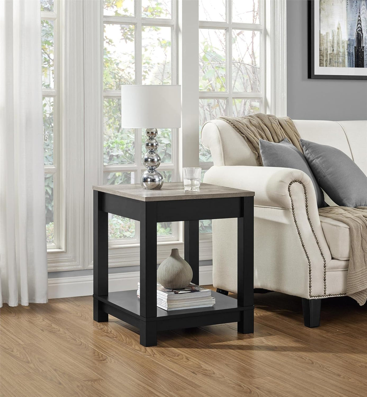 Gray TV Stand P833