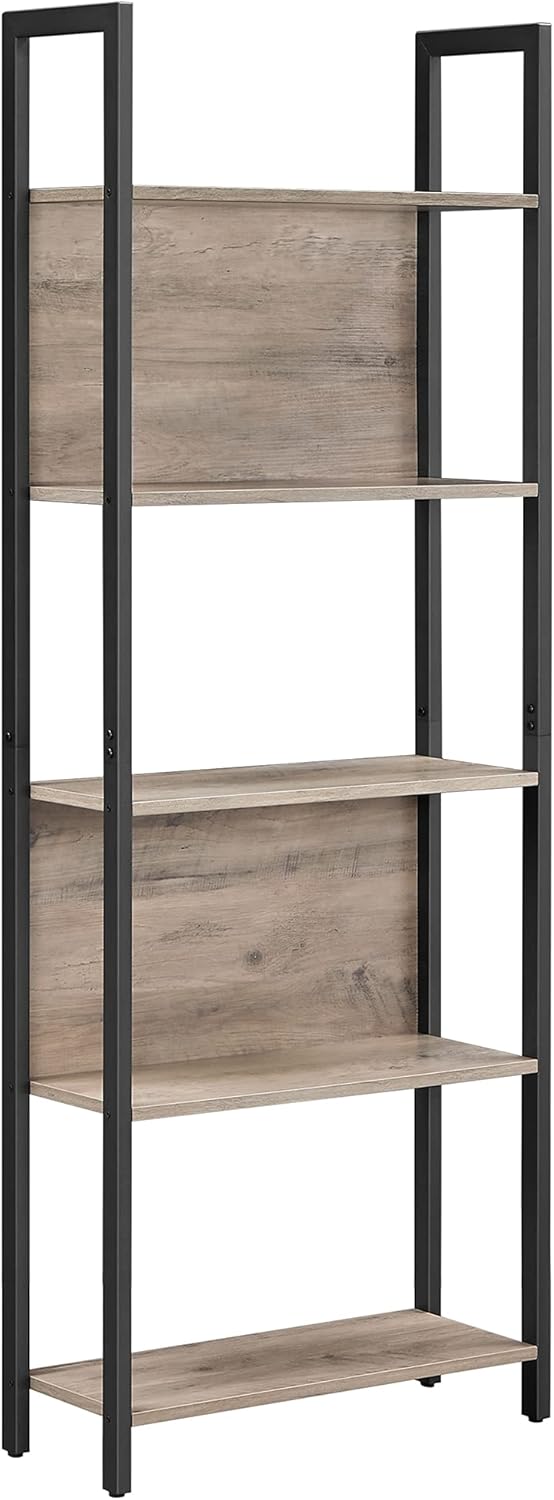 5-Tier Steel Frame Bookshelf J192880