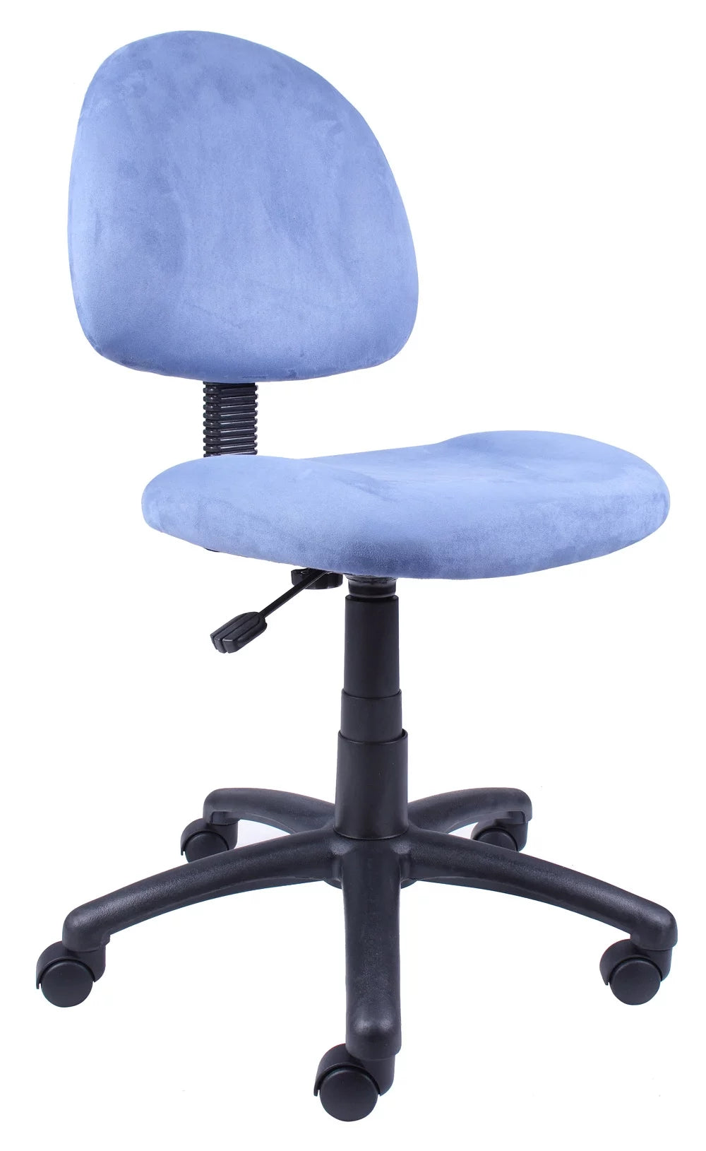 Blue Office Chair without Arms F4404