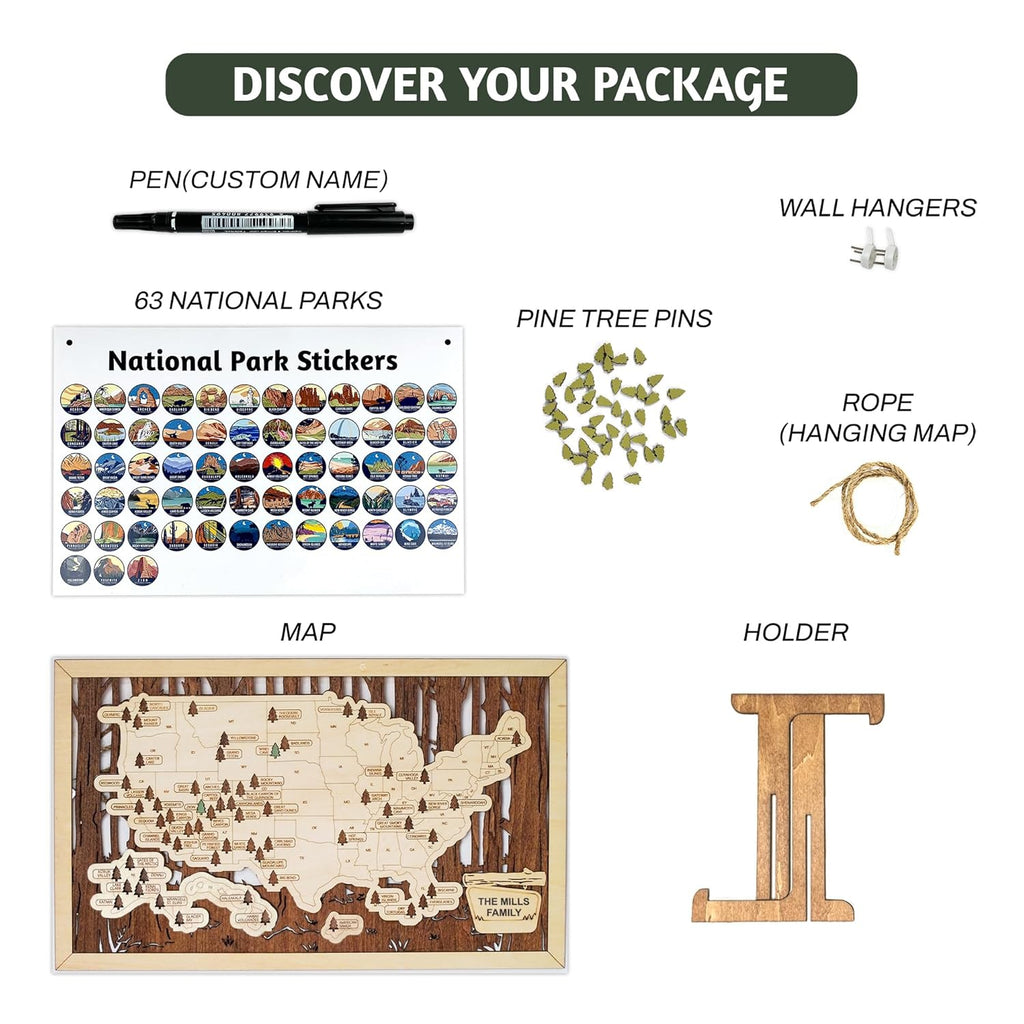 National Parks Map C7906