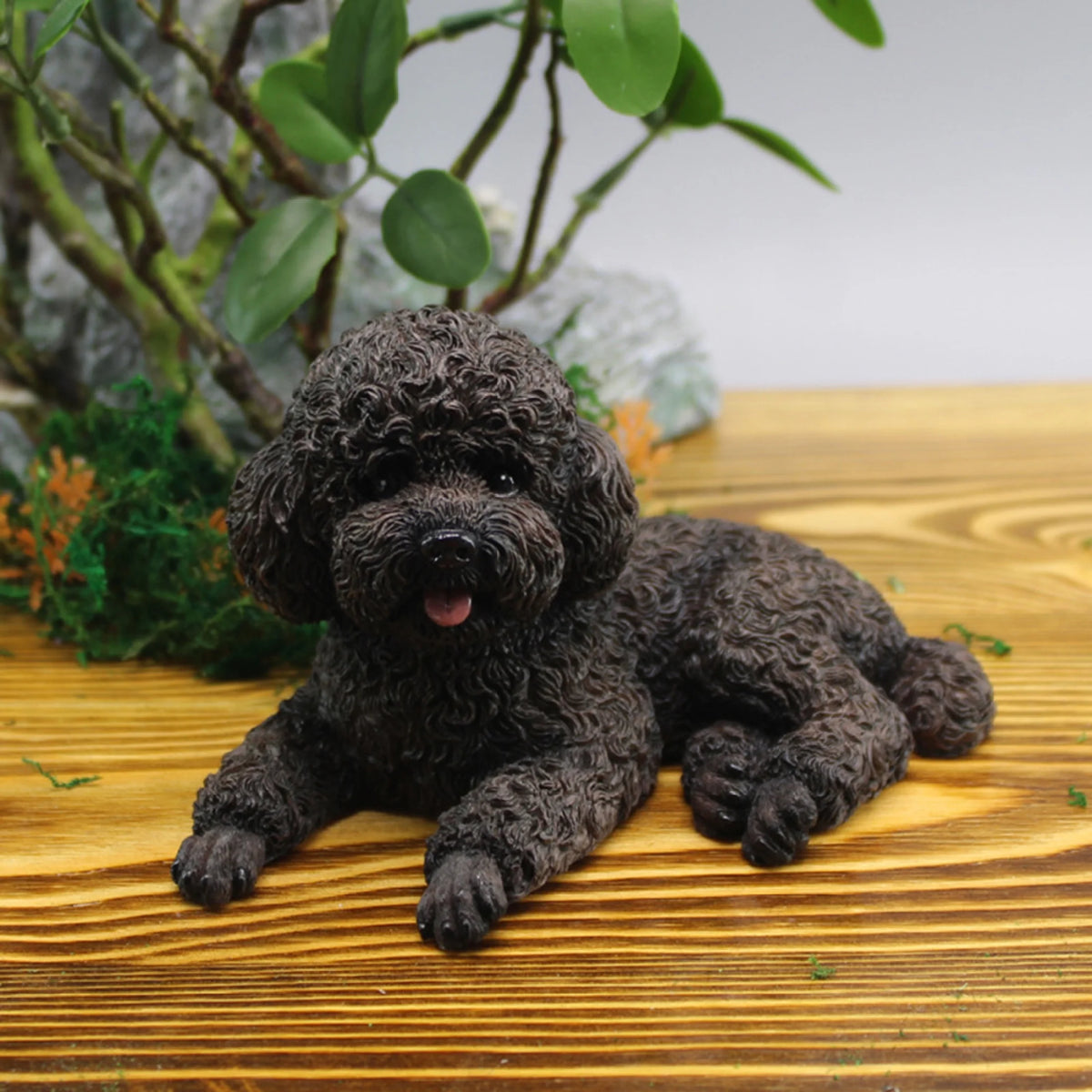 Brown Teddy Dog Dashboard Decoration Doll N223876